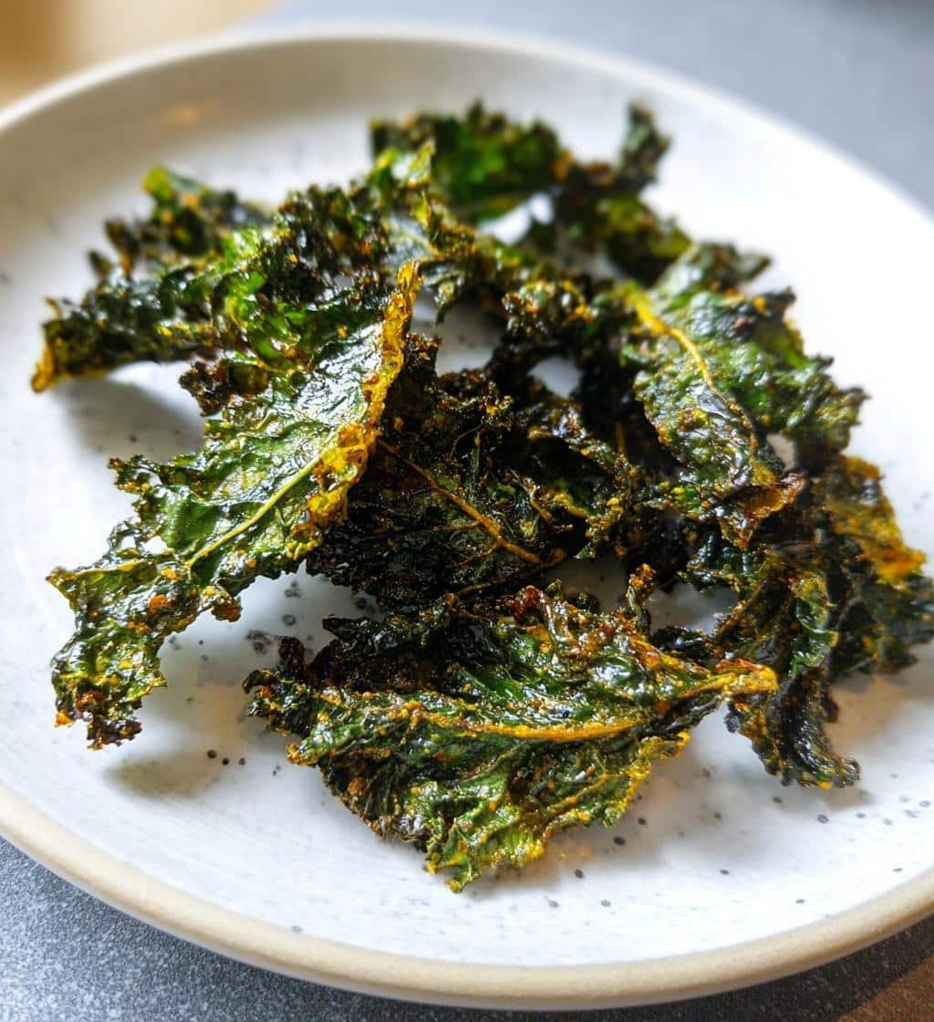 Air Fryer Ranch-Flavored Kale Chips - detail 1