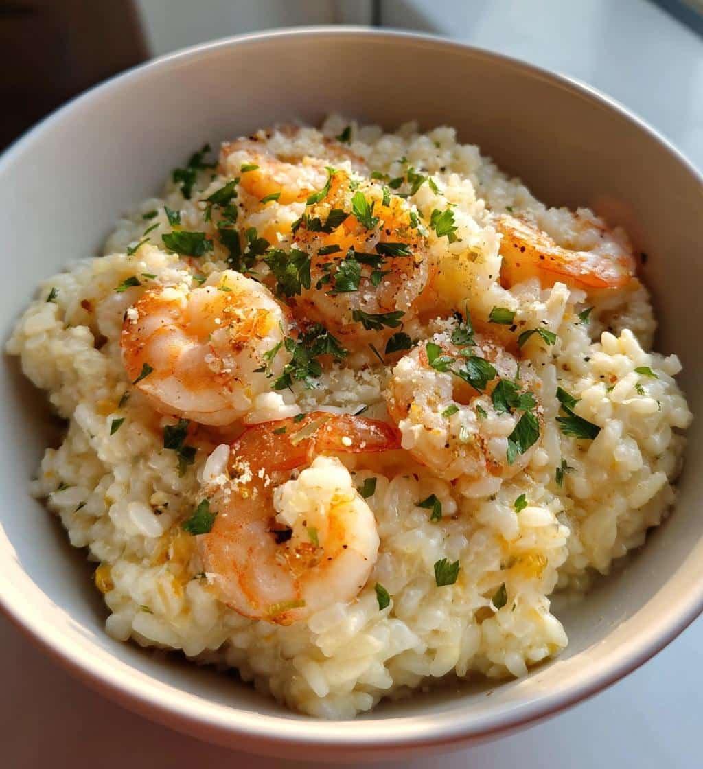 Air Fryer Shrimp Risotto Garlic - detail 1