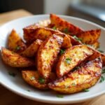 Air Fryer Spanish Patatas Bravas-Style Wedges