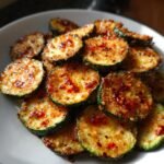 Air Fryer Sriracha Zucchini Chips