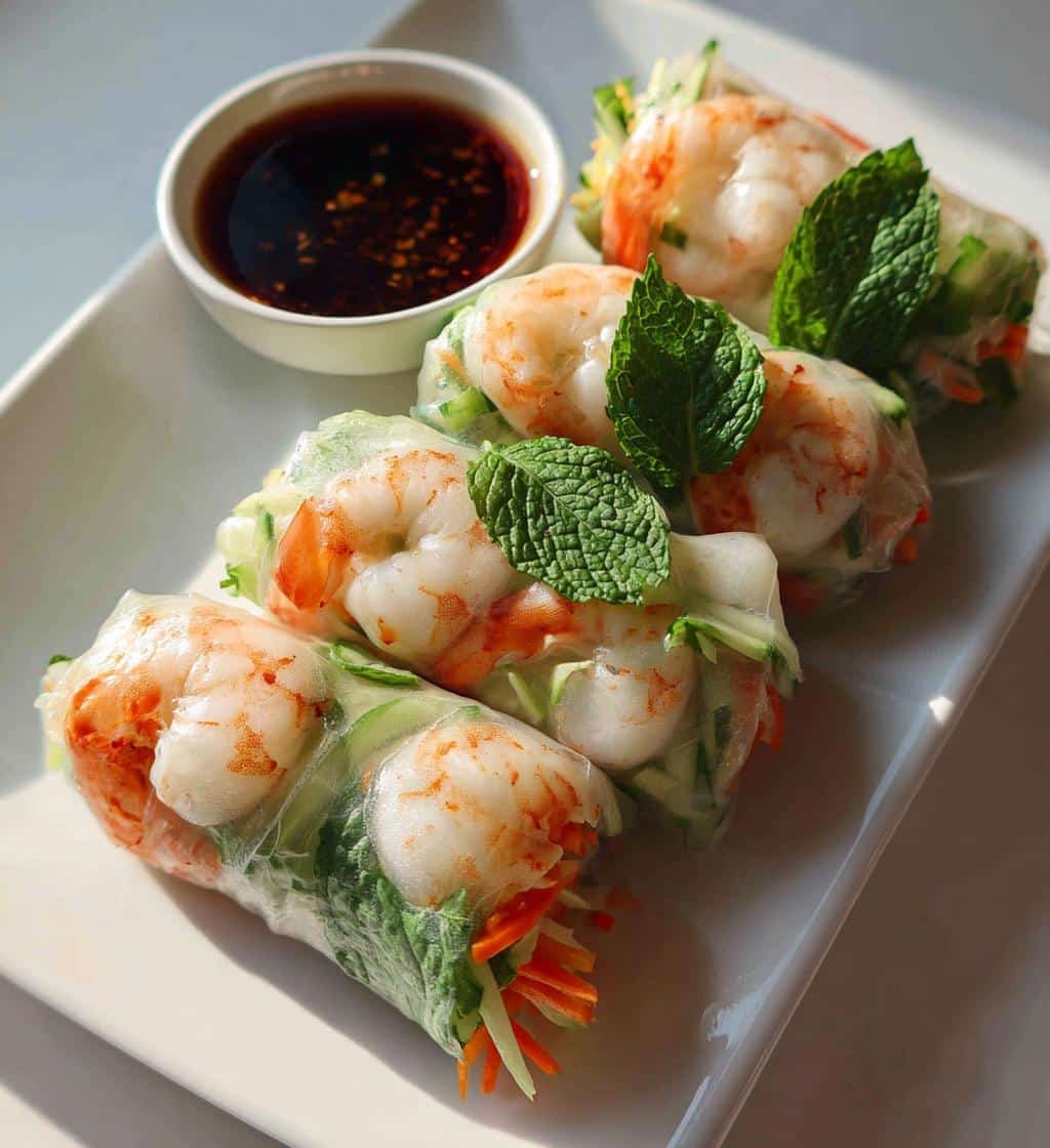 Air Fryer Summer Rolls Fresh - detail 1