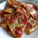 Air Fryer Tortilla Pizza Bites