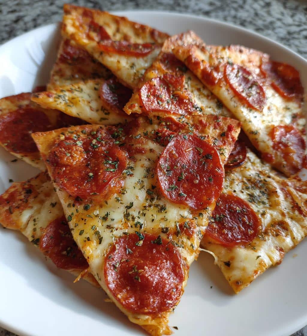 Air Fryer Tortilla Pizza Bites