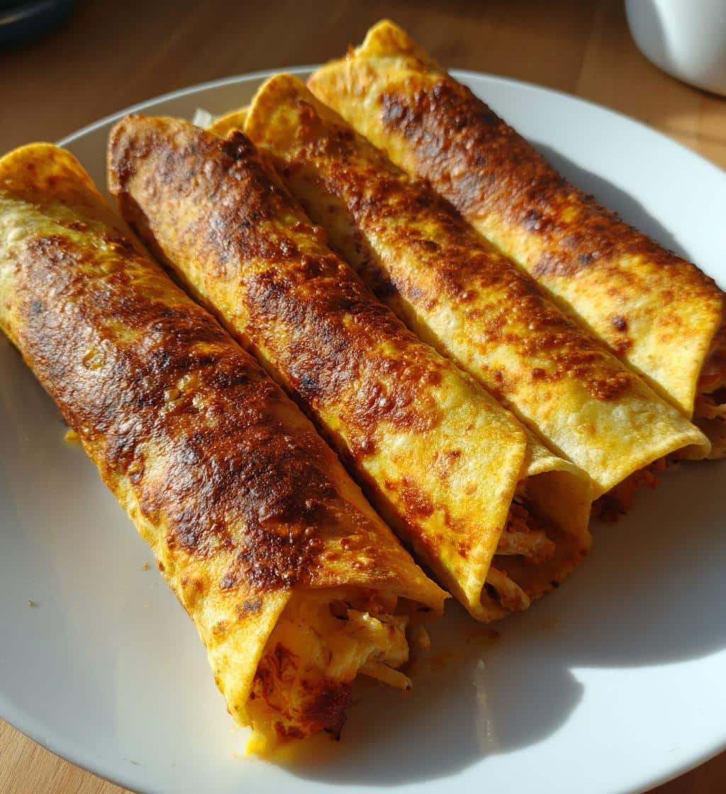 Air Fryer Tortilla Taquitos