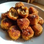 Air Fryer Truffle Mushroom Nuggets