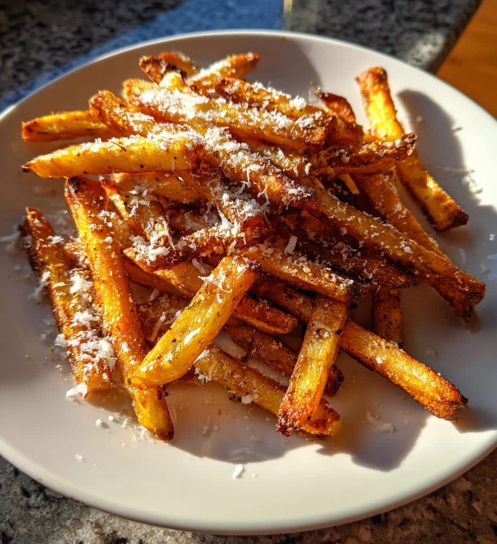 Air Fryer Truffle Oil Parmesan Fries