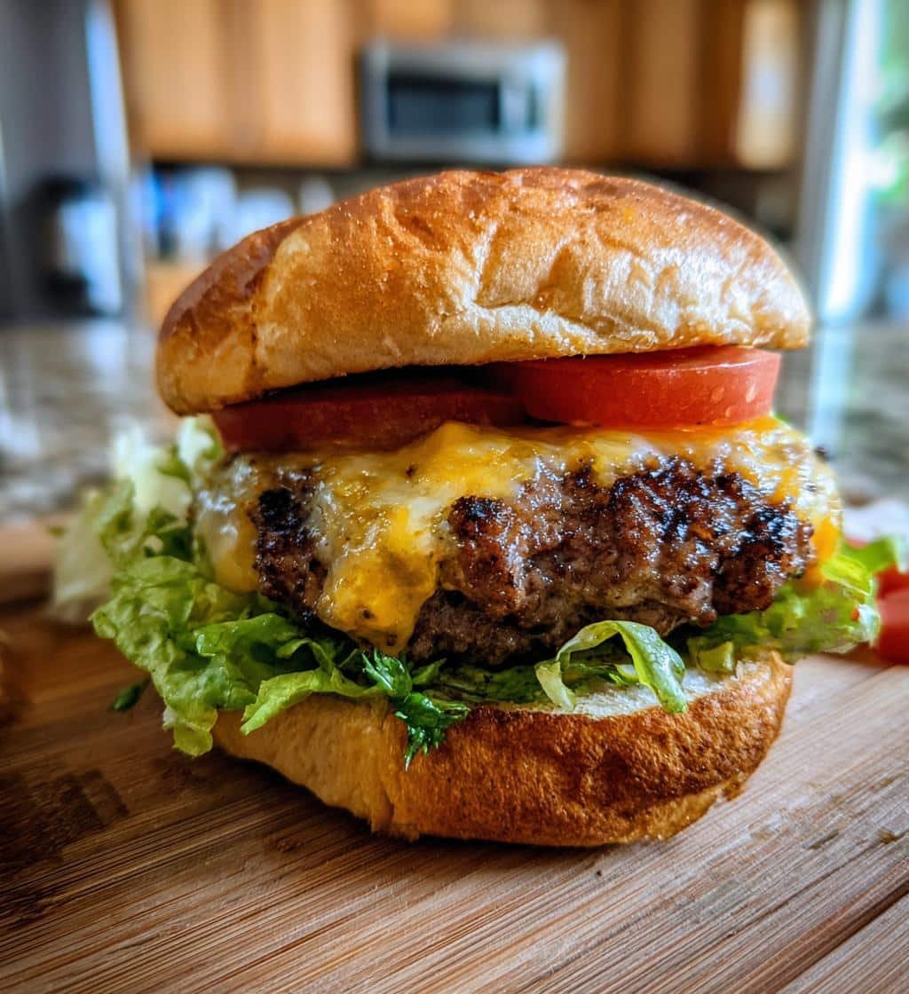 Air Fryer Turkey Smash Burgers