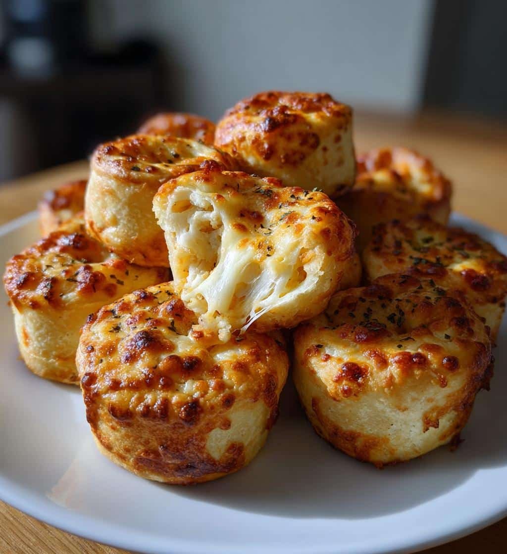 Cheesy Air Fryer Garlic Pizza Rolls - detail 1