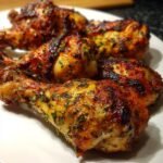 Delicious Air Fryer Drumsticks with Mint Marinade