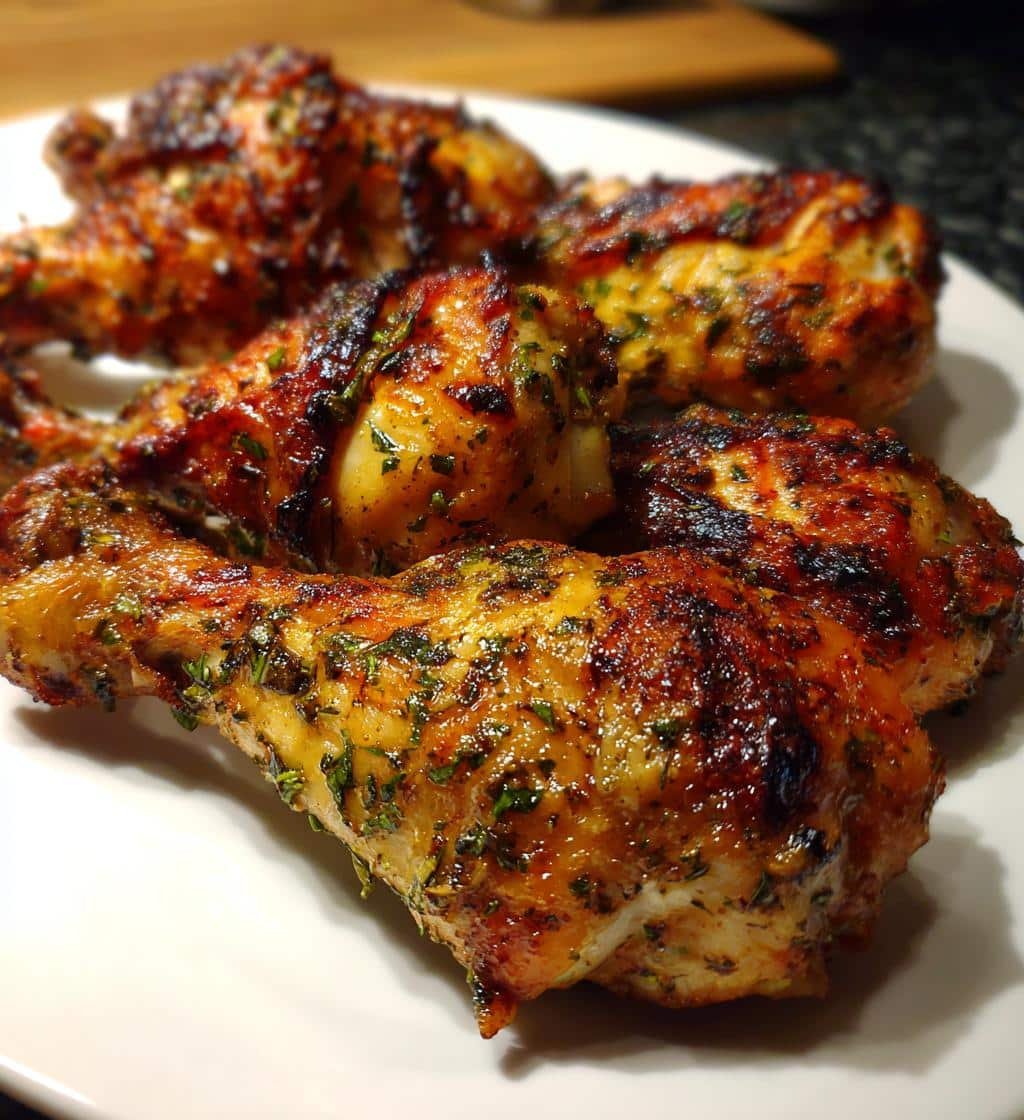 Delicious Air Fryer Drumsticks with Mint Marinade