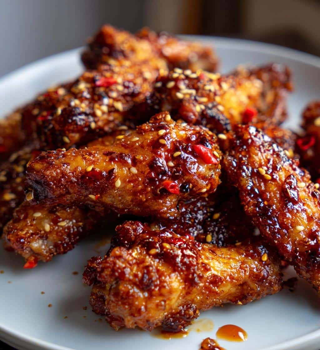 Delicious Spicy Miso Chili Oil Air Fryer Wings - detail 1