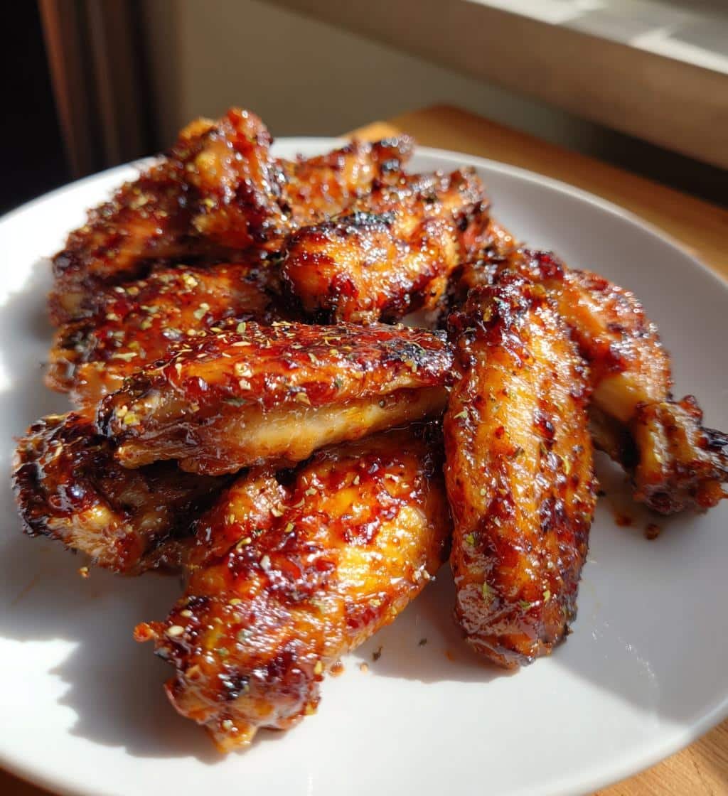 Homemade Chipotle Lime Honey Air Fryer Wings