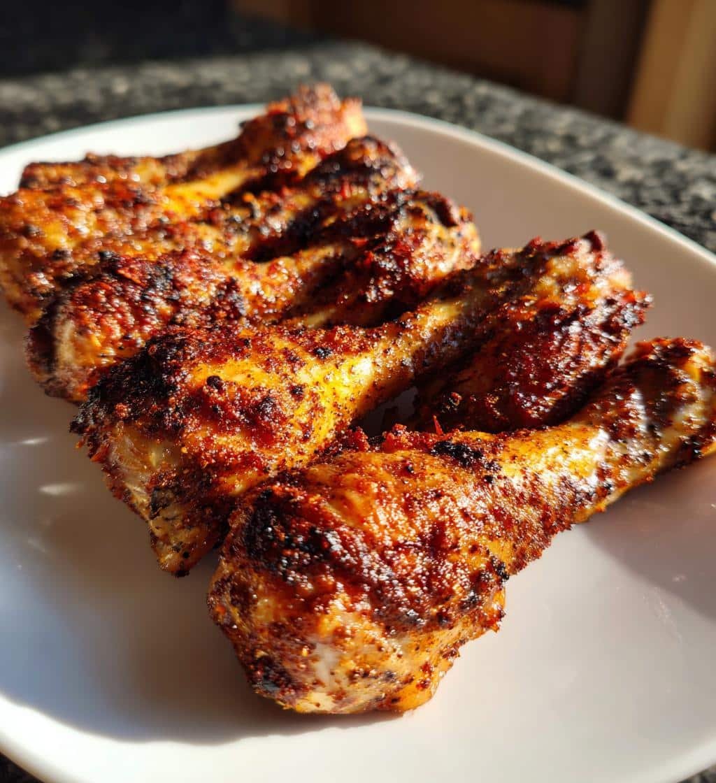 Homemade Texas BBQ Air Fryer Drumsticks - detail 1