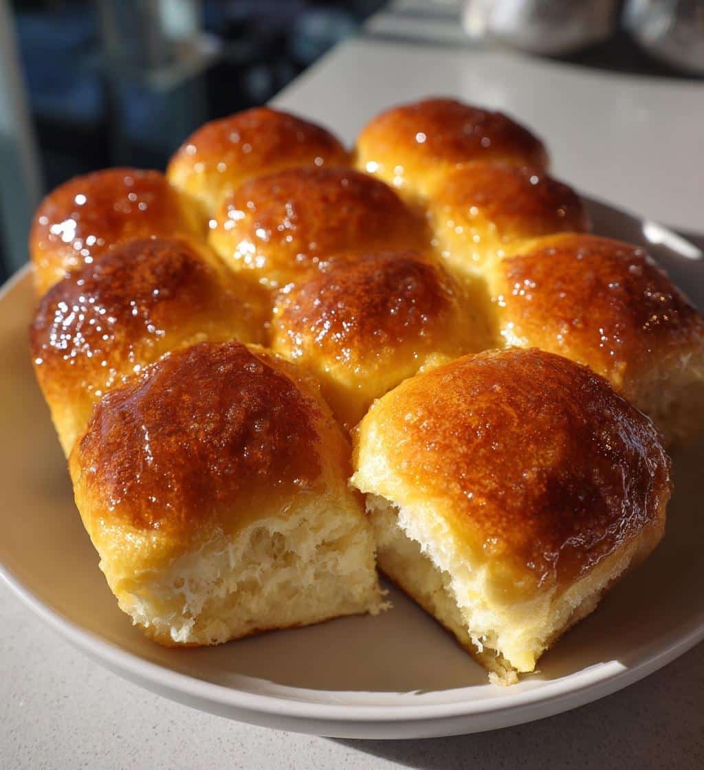 Honey Butter Air Fryer Dinner Rolls - detail 1