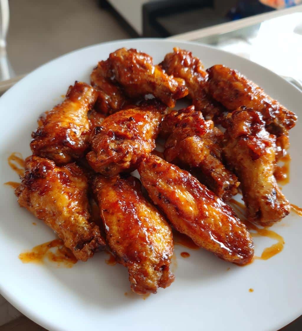 Keto Low-Carb Buffalo Air Fryer Wings - detail 1