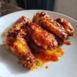 Keto Low-Carb Buffalo Air Fryer Wings